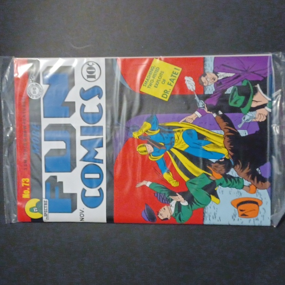 NWT Action Comic No. 73 Authentic Replica Seal With Certificate. A Superman publ